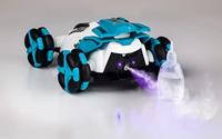 Carson RC Sport 404227 Drift Burner RC modelauto voor beginners Elektro Monstertruck 4WD Incl. accu, oplader en batterijen voor de zender - thumbnail