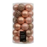 Kerstbal kunststof d6 cm pch prl 37 st Decoris - Decoris - thumbnail