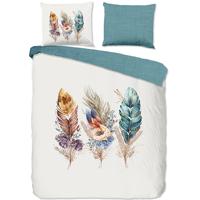 Good Morning Dekbedovertrek "veren" - Multi - (140x200/220 cm) - Katoen - thumbnail