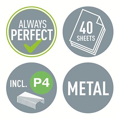 Leitz nietmachine Flat Clinch 5523 blauw