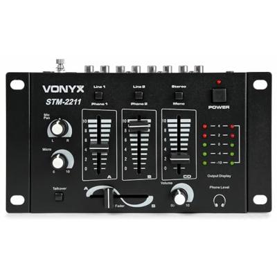 Skytec STM-2211B 4-kanaals mengpaneel budget