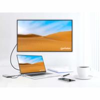 Manhattan 130615 USB-C dockingstation Geschikt voor merk (dockingstation): Universeel USB-C Power Delivery - thumbnail