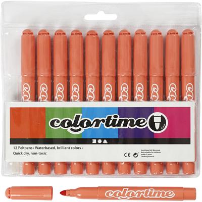 Colortime Mandarijn jumbo stiften, 12st.