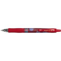 Gelschrijver PILOT G-2-07 One Piece medium rood | 12 stuks - thumbnail