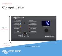 Victron Energy Digital Multi Control 200/200A GX (Right Angle RJ45) Retail Afstandsbediening DMC000200010R 110 mm x 150 mm - thumbnail