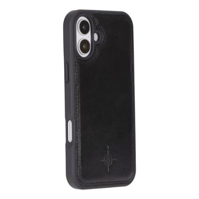 NorthLife iPhone 16 Plus - Leren Afneembare 2-in-1 bookcase telefoonhoes - Zwart