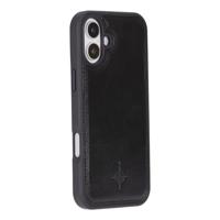 NorthLife iPhone 16 Plus - Leren Afneembare 2-in-1 bookcase telefoonhoes - Zwart - thumbnail