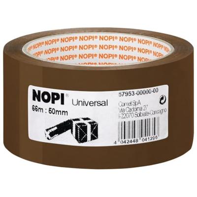 Nopi UNIVERSAL 57953-00000-00 Pakband Bruin (l x b) 66 m x 50 mm 1 stuk(s)