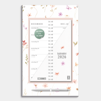 Aquarel Bloem Omslagkalender 2026 - thumbnail