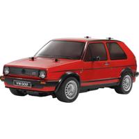 Tamiya 1:10 RC auto Elektro Straatmodel VW Golf II GTI 16V MB-01 2WD Rood Brushed Achterwielaandrijving Bouwpakket 2,4 GHz Gelakt - thumbnail