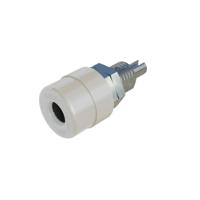 SKS Hirschmann BIL 20 Laboratoriumbus Bus, inbouw verticaal Stift-Ø: 4 mm Wit 1 stuk(s) - thumbnail