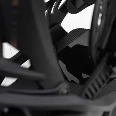 Nidecker Supermatic Snowboardbinding Black S - thumbnail