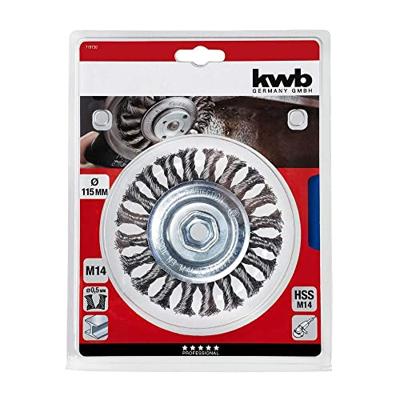 kwb 719730 Aggresso-Flex schijfborstel, staaldraad, M 14, getordeerd 1 stuk(s) kwb 719730 Aggresso-Flex schijfborstel, staaldraad, M 14, getordeerd 1 stuk(s)