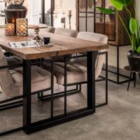 Eettafel Raffles 200 gerecyceld hout Richmond - thumbnail