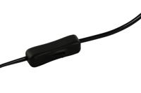 Bureaulamp Home ESPRIT Wit Bruin Hout 36 x 36 x 60 cm - thumbnail