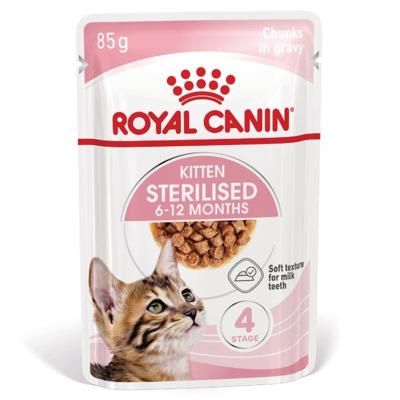 Royal Canin Sterilised Gravy 12x85g - thumbnail