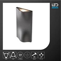SLV VILUA 1002505 Buitenlamp (wand) LED vast ingebouwd Antraciet - thumbnail