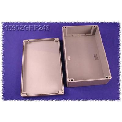 Hammond Electronics 1590ZGRP243 Universele behuizing 400 x 250 x 120 Polyester Grijs 1 stuk(s)