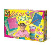 SES mega glitter knutselset 14109 - thumbnail