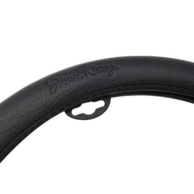 Simoni Racing Stuurwielhoes Trophy Dark - 37-39cm - Zwart SRCVT23