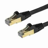 StarTech.com 2m zwart Cat6a Ethernet netwerkkabel shielded (STP) Cat6a patchkabel Cat 6a - thumbnail