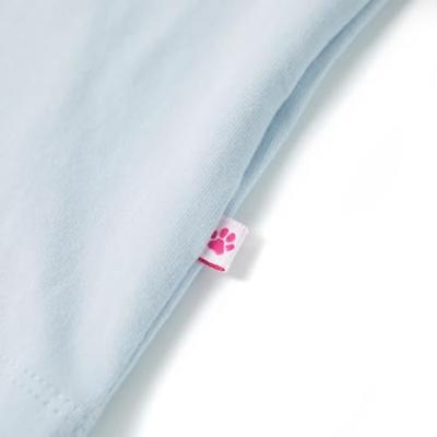 Kindershirt 104 lichtblauw Kindershirt 104 lichtblauw