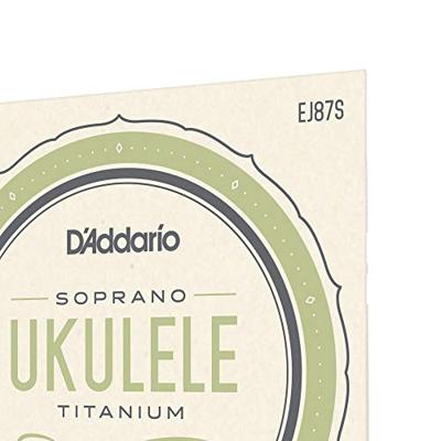 D&apos;Addario EJ87S Pro Arte Titanium snarenset voor sopraan ukelele