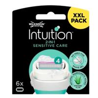 Wilkinson Wilkinson Intuition 2 in 1 Navulmesjes Sensitive Care 6 stuks - thumbnail