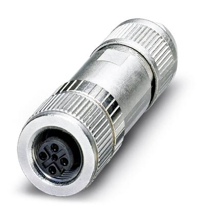 Phoenix Contact 1554526 Sensor/actuator dataconnector M12 Aantal polen (sensoren): 4 Bus, recht 1 stuk(s) Phoenix Contact 1554526 Sensor/actuator dataconnector M12 Aantal polen (sensoren): 4 Bus, recht 1 stuk(s)