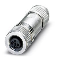 Phoenix Contact 1554526 Sensor/actuator dataconnector M12 Aantal polen (sensoren): 4 Bus, recht 1 stuk(s) - thumbnail