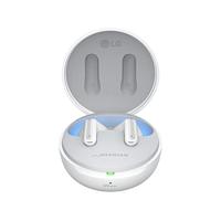 LG Tone FP8W - Hoofdtelefoon True Wireless Bluetooth 5.2 Meridian Sound, draadloze converter, ruisonderdrukking, zelfreiniging, UVNANO licht, IPX4-bescherming, 3D Sound Stage, wit - thumbnail