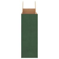 VidaXL Papieren zakken 250 st met hengsels 32x17x44 cm groen - thumbnail