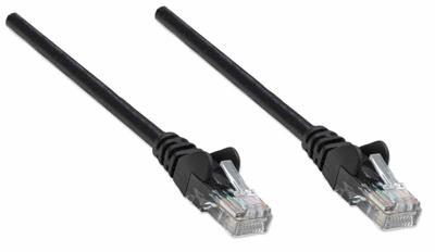 Intellinet 345378 RJ45 Netwerkkabel, patchkabel CAT 5e U/UTP 10.00 m Zwart 1 stuk(s)