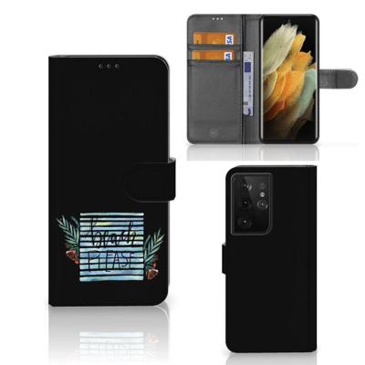 Samsung Galaxy S21 Ultra Leuk Hoesje Boho Beach Samsung Galaxy S21 Ultra Leuk Hoesje Boho Beach