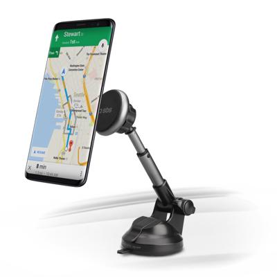 sbs mobile Telefoonhouder voor in de auto 360° draaibaar Bevestigingswijze (auto): Zuignap