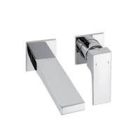 Wastafelmengkraan Inbouw Sapho Dimy 1-hendel Uitloop Recht 18.6 cm Chroom Sapho - thumbnail