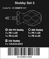 Wera Stubby | set 3 | Schroevendraaierset | 5-delig - 05008872001 - thumbnail