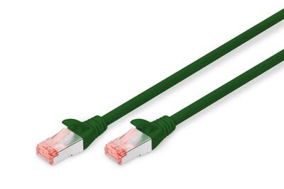 Digitus DK-1644-005/G RJ45 Netwerkkabel, patchkabel CAT 6 S/FTP 0.50 m Groen Halogeenvrij, Verdraaide paren, Snagless, Vlambestendig 1 stuk(s) Digitus DK-1644-005/G RJ45 Netwerkkabel, patchkabel CAT 6 S/FTP 0.50 m Groen Halogeenvrij, Verdraaide paren, Snagless, Vlambestendig 1 stuk(s)