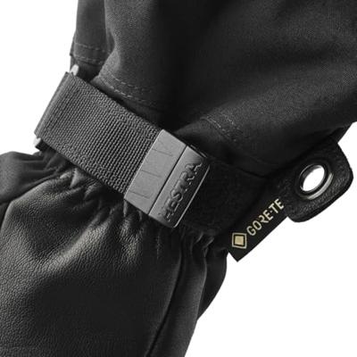 Hestra Army Leather Gore-Tex 3 Vinger Handschoen Black/Black 9