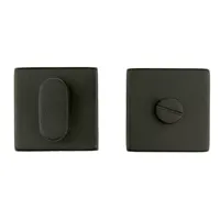 Hdd Pro WC Garnituur Square Shape Zwart Structuur Uv Zonder Rood/wit - thumbnail