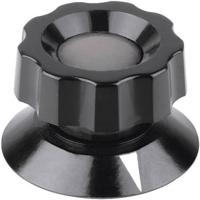 Mentor 476.61 476.61 Draaiknop Met wijzer Zwart (Ø x h) 31.5 mm x 24.5 mm 1 stuk(s) - thumbnail