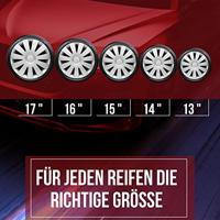 Albrecht wieldop "strike" wheel cover strike 15" set of 4 ml - thumbnail