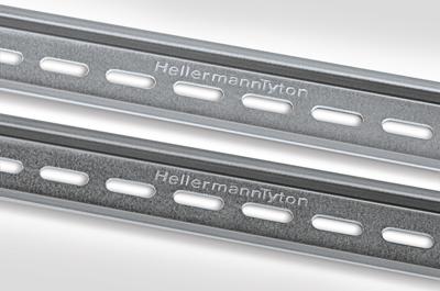 HellermannTyton DELTA-3F/BV 181-47061 DIN-rail Geperforeerd Plaatstaal 2000 mm 1 stuk(s)
