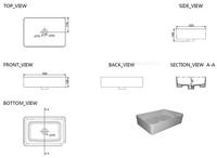 Wiesbaden Link opzetwastafel rond 400x145 wit - thumbnail