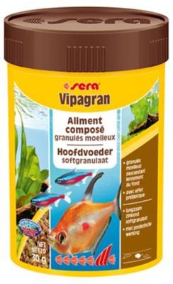 Sera Vipagran Nature 100ml - Premium Aquariumvisvoer Zinkend Granulaat, Natuurlijk Zonder Additieven