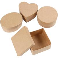 Creativ Company Medium dozen, h: 5 cm, d 10-12 cm, 4 stuk/ 1 doos - thumbnail