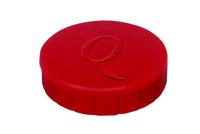 Magneet quantore 32mm 800gr rood 10 stuks - thumbnail