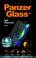 PanzerGlass P2707 Antibacteriële Privacy beschermglas geschikt voor Apple iPhone 12 Mini, Standard Fit,Klassiek - thumbnail