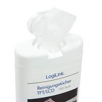 Vochtige reinigingsdoekjes voor beeldschermen LogiLink RP0010 (100 Stuks) - thumbnail