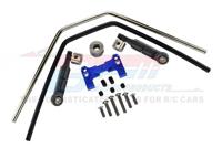 GPM - Traxxas Sledge Aluminium 7075-T6 Front/Rear Sway Bar Mount with Linkage and Wire - thumbnail